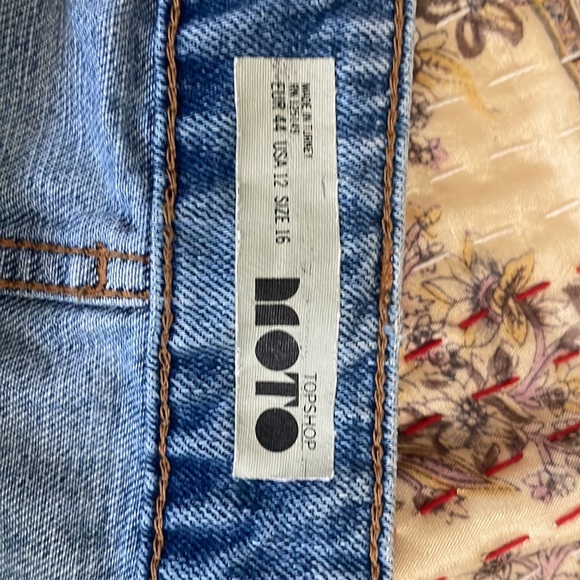 Adorable Jean Topshop mini skirt - Picture 3 of 8